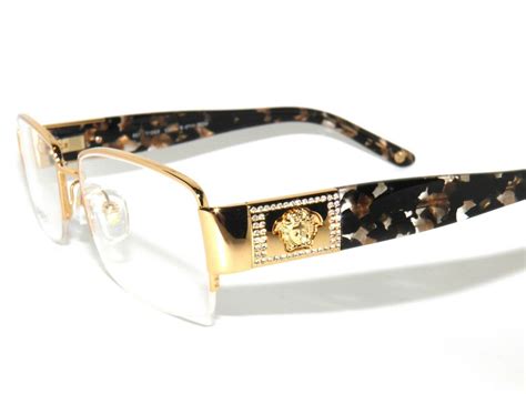 gold versace prescription glasses|official versace eyeglass frames.